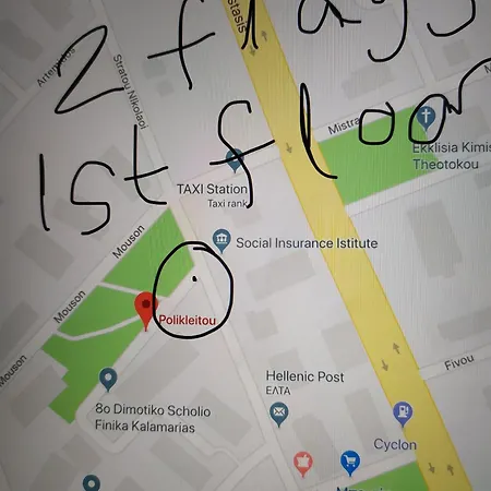 100sqm2bedrooms Free Parking Airport 10min Saloniki